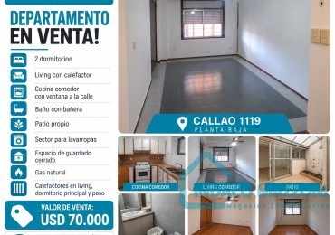 VENTA 2 DORMITORIOS 